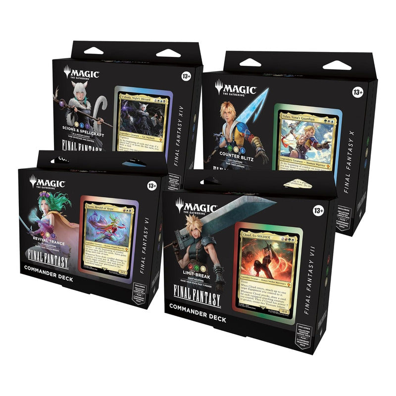 Magic Magic The Gathering Final Fantasy Commander Deck