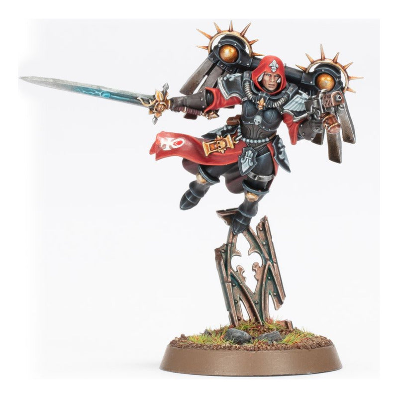 Gw Warhammer40k Adepta Sororitas Canoness With Jump Pack