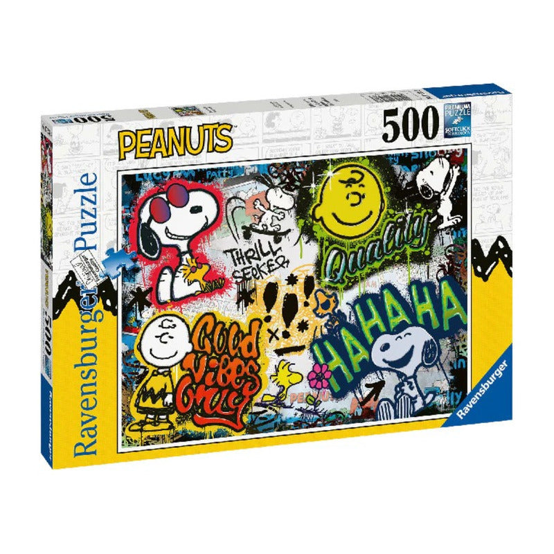 Ravensburger Rompecabezas Snoopy Graffiti 500 Pza
