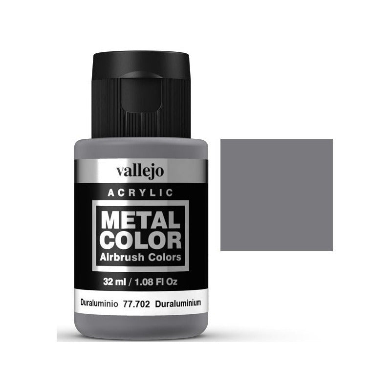 Vallejo Metal Color 32ml Pintura Para Aerografo Duraluminio 77.702