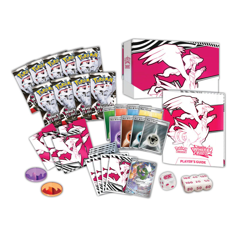 Pokemon Tcg Scarlet & Violet White Flare Elite Trainer Box