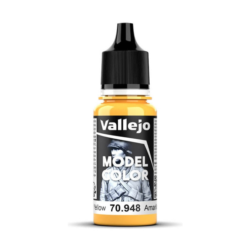 Vallejo Model Color 2024 18ml Pintura Acrílica 28 Amarillo Dorado 70.948