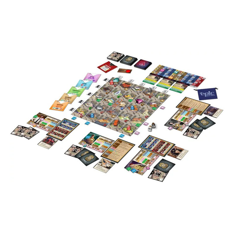 Tiny Epic Crimes Deluxe + Tiny Epic Crimes Kingpins Expansio