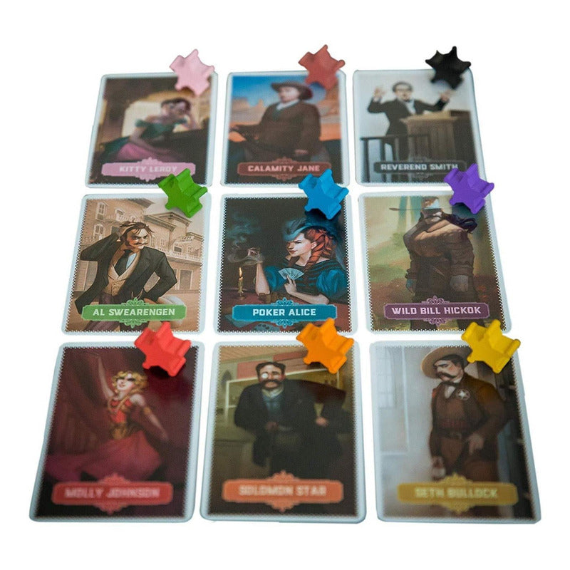 Deadwood 1876 Juego de mesa en inglés