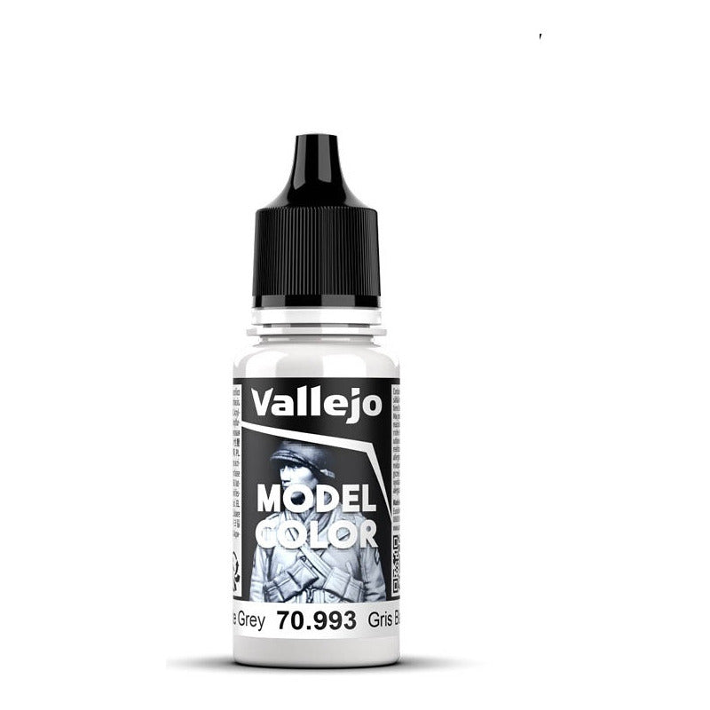 Vallejo Model Color 2024 18ml Pintura Acrílica 165 Gris Blanco 70.993