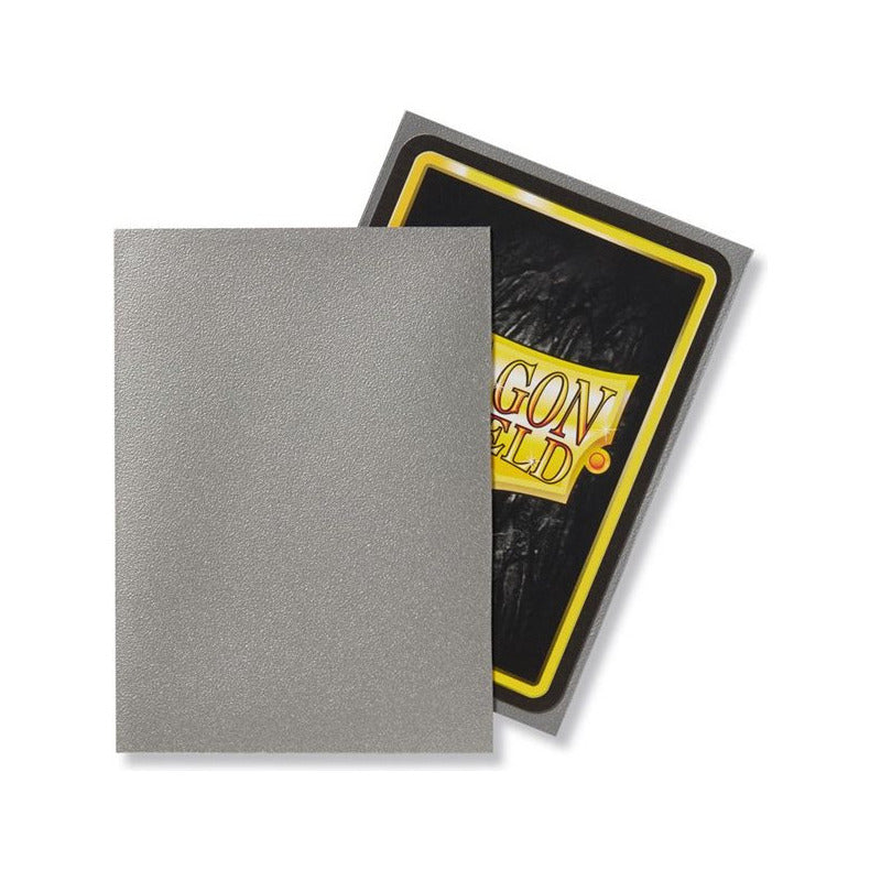 Dragon Shield Micas Standar 100 Silver Matte