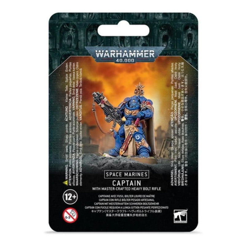 Gw Warhammer Wh40k Captain With Master-crafted Bolt Rifle
