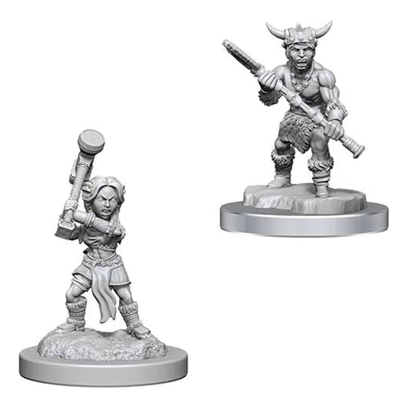 D&d Nolzurs Marvelous Miniatures Halfling Barbarians