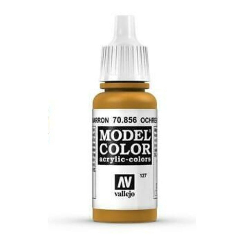 Vallejo Model Color 17ml Pintura Acrílica 127 Ocre Marrón 70.856