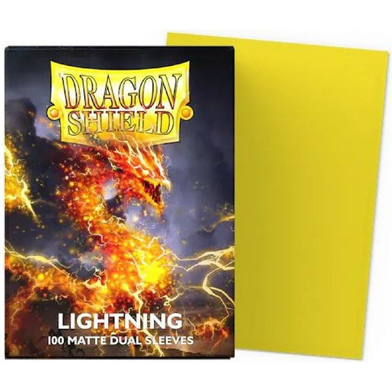 Dragon Shield Micas Standar 100 Lightning Matte Dual