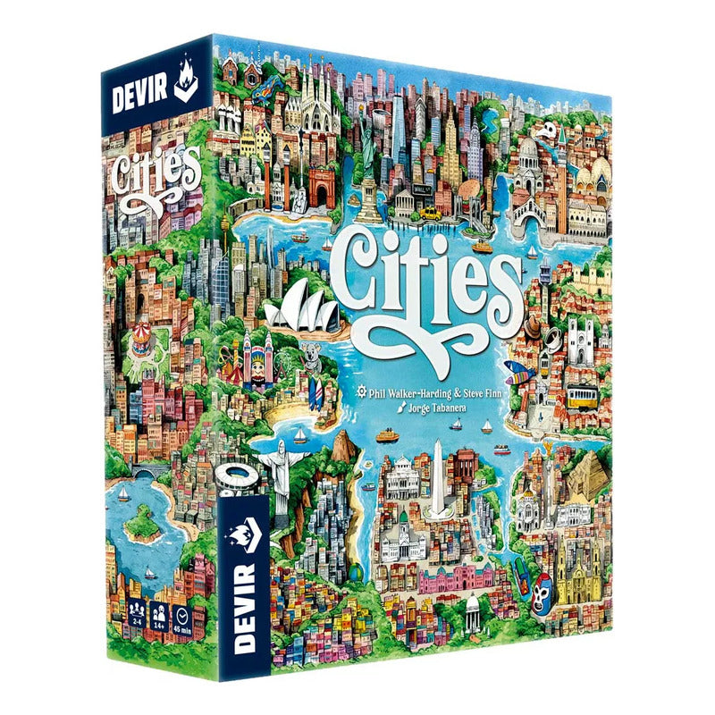 Devir Cities Juego De Mesa - En Español
