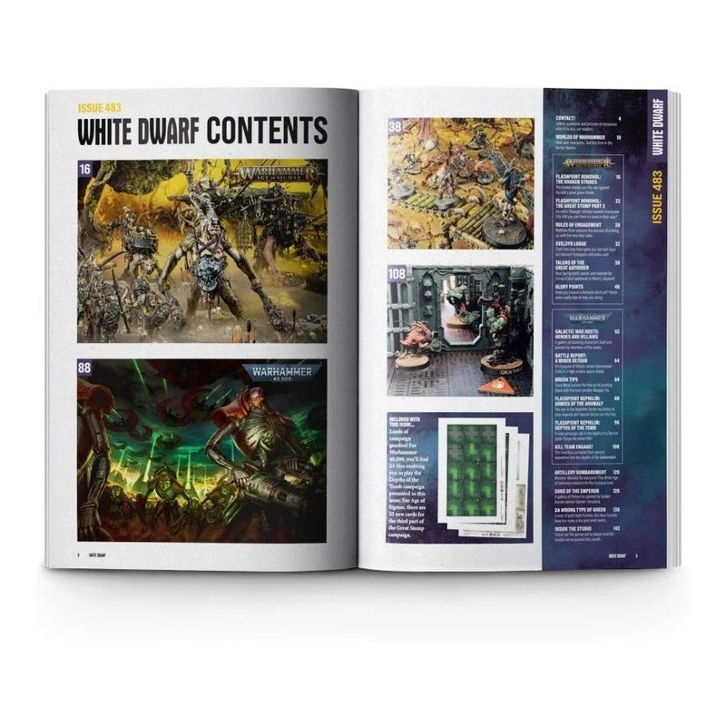 Games Workshop White Dwarf 483 Diciembre Revista