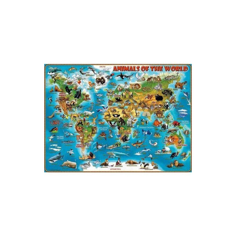 Ravensburger Rompecabezas Animales Del Mundo 300 Piezas