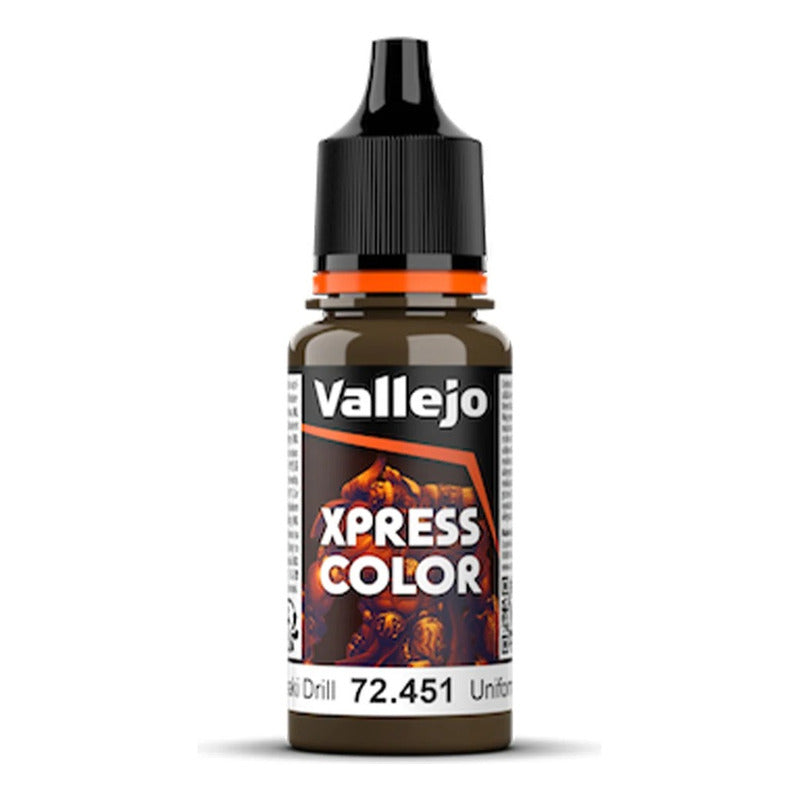 Vallejo Xpress Color 17ml Pintura Uniforme Caqui 72.451