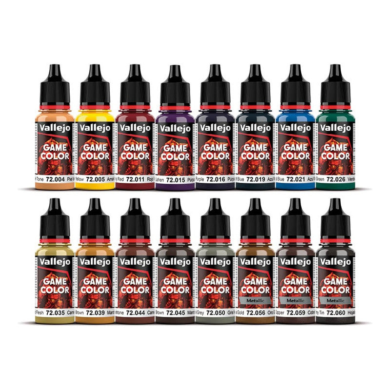 Vallejo Game Color Set Avanzado 72.298