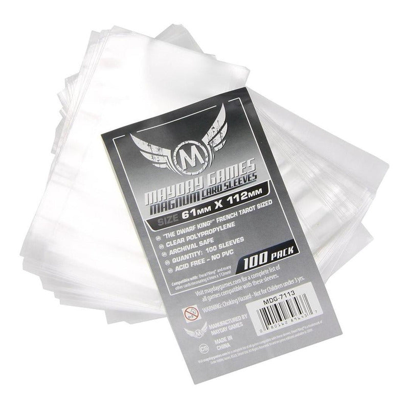 Mayday Micas Magnum 61x112mm Transparente 100 Pack