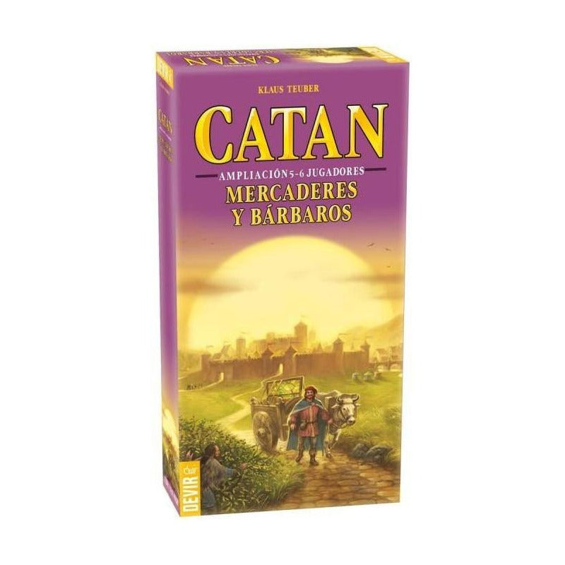 Catan Mercaderes Y Bárbaros Ampliación - En Español Juego D