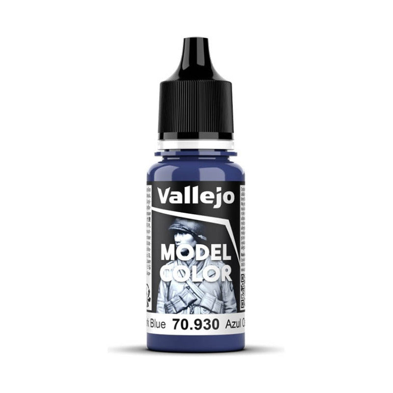 Vallejo Model Color 2024 18ml Pintura Acrílica 61 Azul Oscuro 70.930