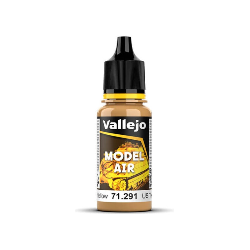 Vallejo Model Air 2024 17ml Pintura Para Aerógrafo US Tierra Amarilla 71.291