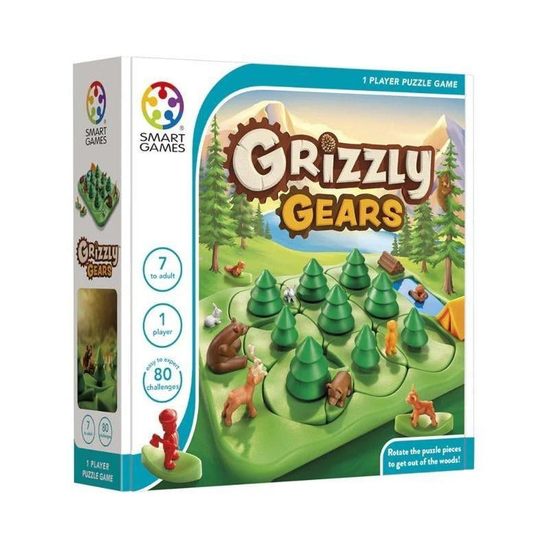 Smart Games Grizzly Gears Juego De Mesa - Multilenguaje