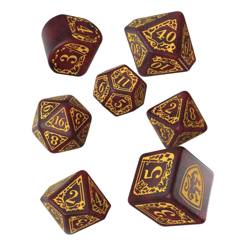 Q Workshop Harry Potter Gryffindor Red Dice Set Dados