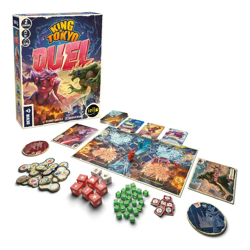 Devir King Of Tokyo Duel Juego De Mesa - En Español