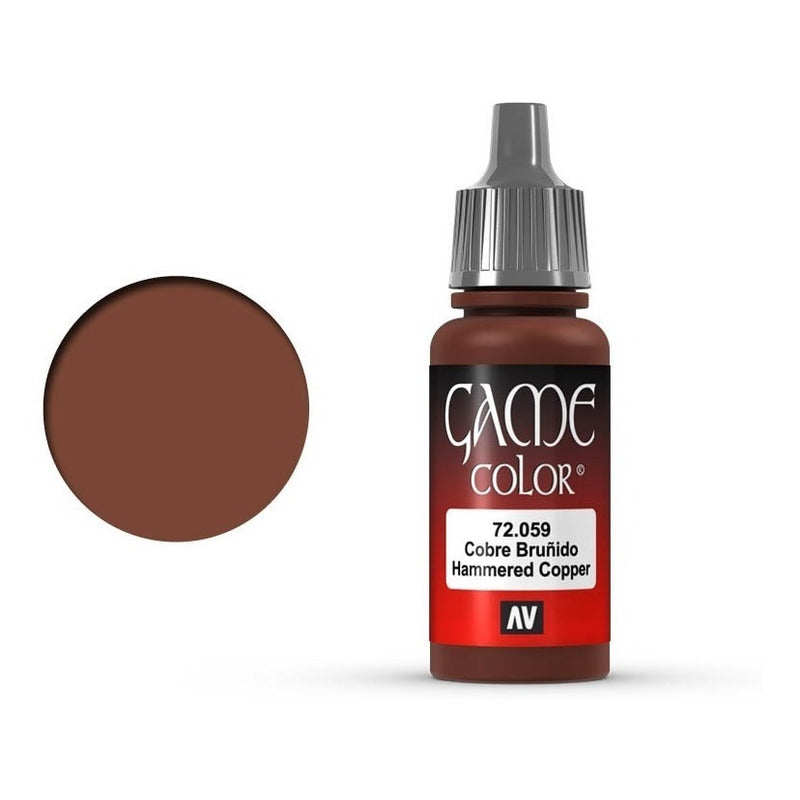 Vallejo Game Color 17ml Pintura Cobre Bruñido 72.059