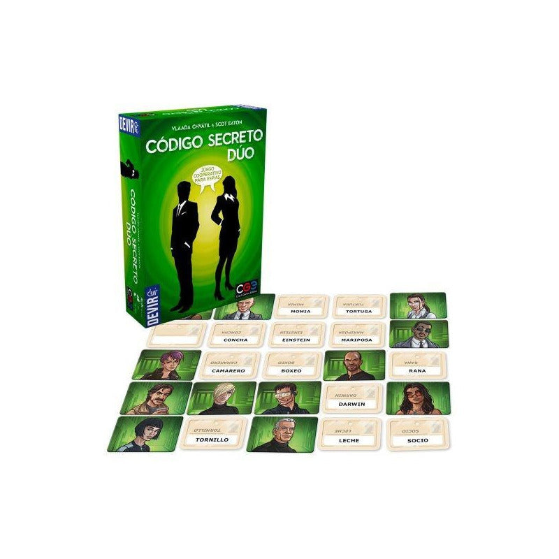 Código Secreto Dúo - En Español Juego De Mesa