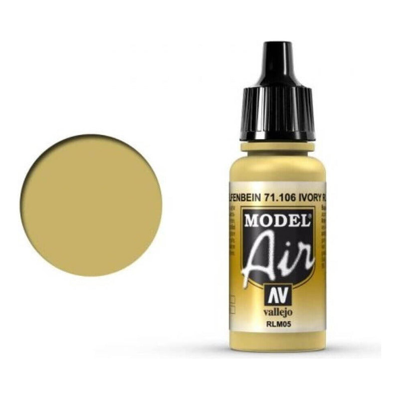 Vallejo Model Air 17ml RLM05 Elfenbein71.106