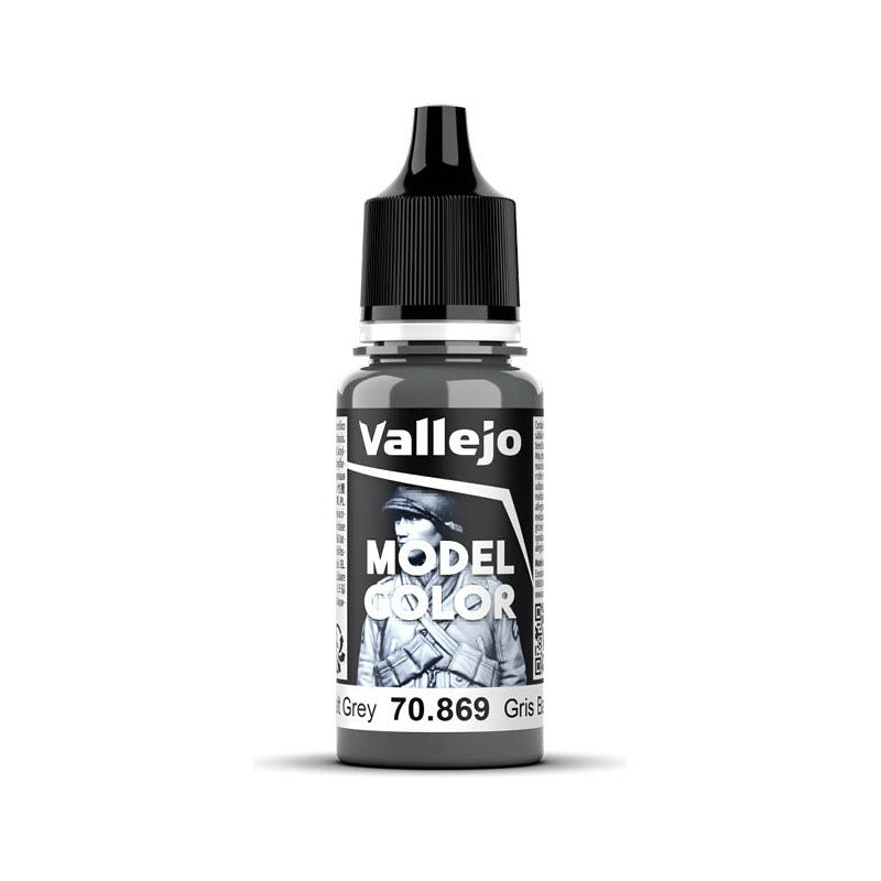 Vallejo Model Color 2024 18ml Pintura Acrílica 187 Gris Basalto 70.869