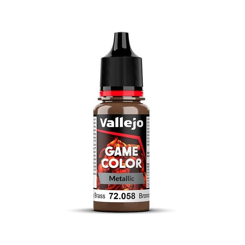Vallejo Game Color 2023 17ml Metallic Bronce Pulido 72.058