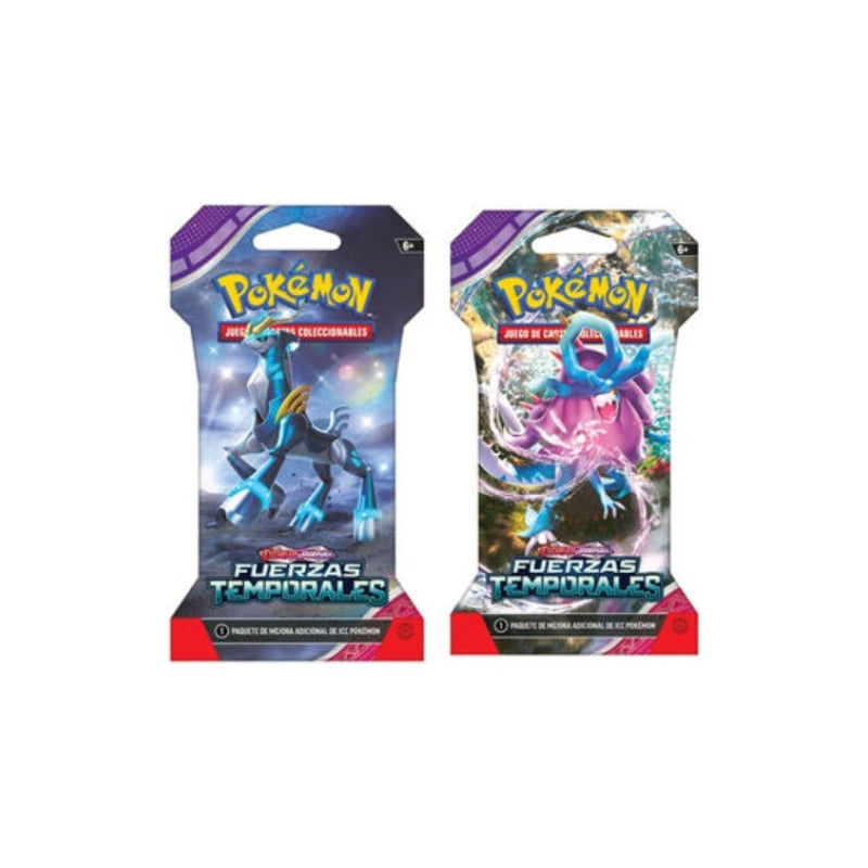 Pokemon Tcg Escarlata&purpura Fuerzas Temporales Sobre - Español