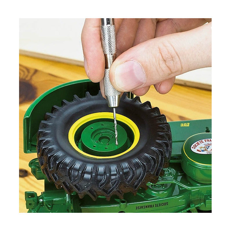 Vallejo Spin Top Pin Vice Portabrocas Manual Doble T09001