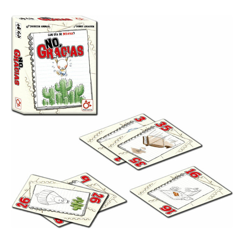 Mercurio No Gracias Juego De Mesa - En Español