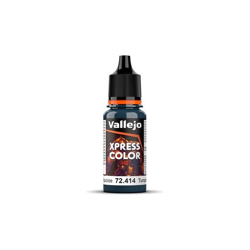 Vallejo Xpress Color 17ml Pintura Turquesa Caribe 72.414