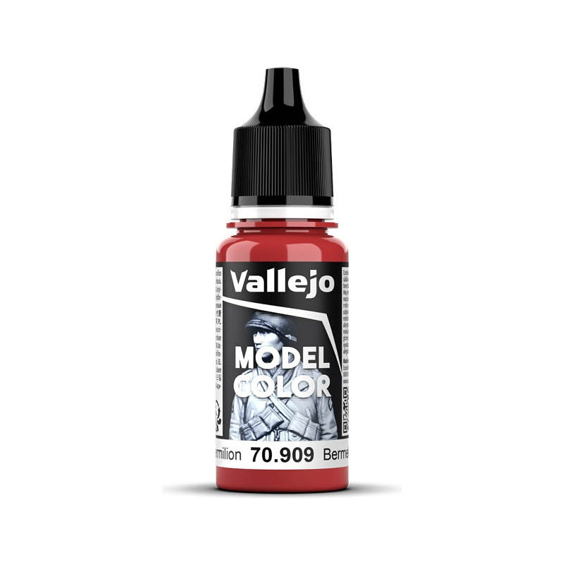 Vallejo Model Color 2024 18ml Pintura Acrílica 32 Bermellón 70.909