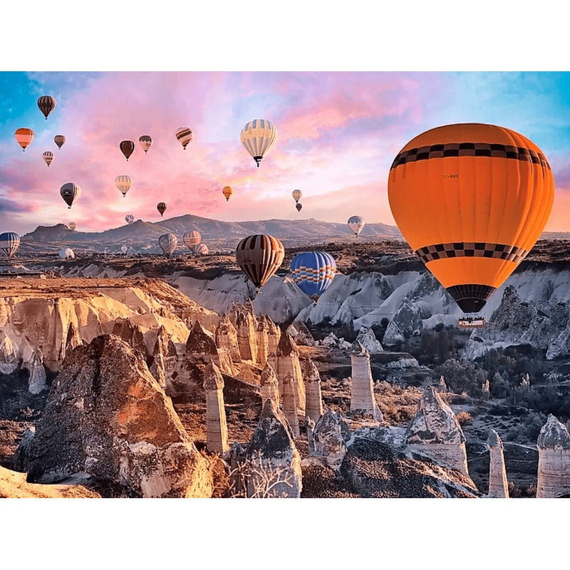 Rompecabezas Trefl Globos Sobre Capadocia Turquía 3000 Pzas