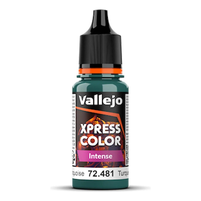 Vallejo Xpress Color 17ml Pintura Intense Turquesa Herético 72.481