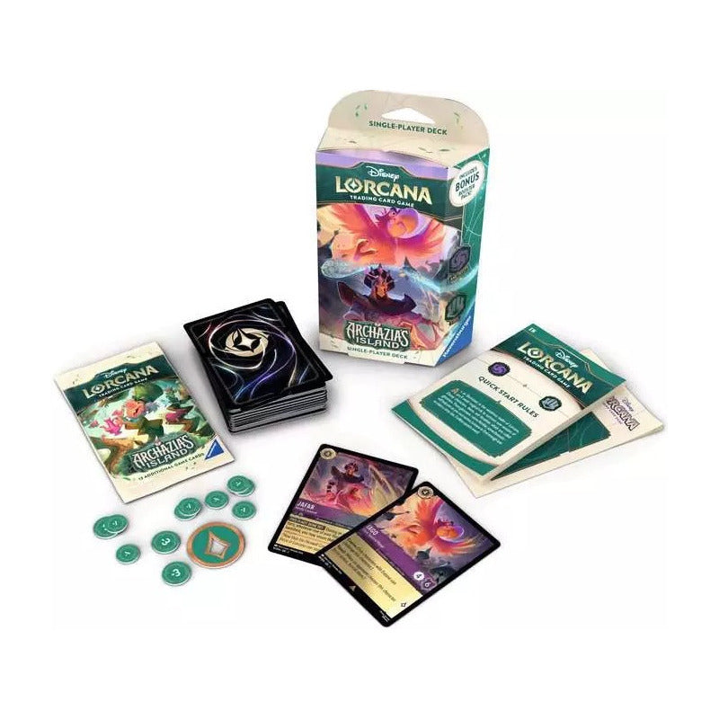 Disney Lorcana Archazias Island Deck Jafar & Iago