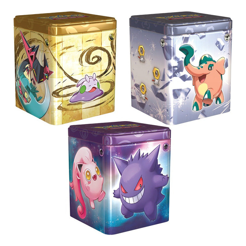 Pokemon Tcg Stacking Tin Lata Individual 2024 - En Español