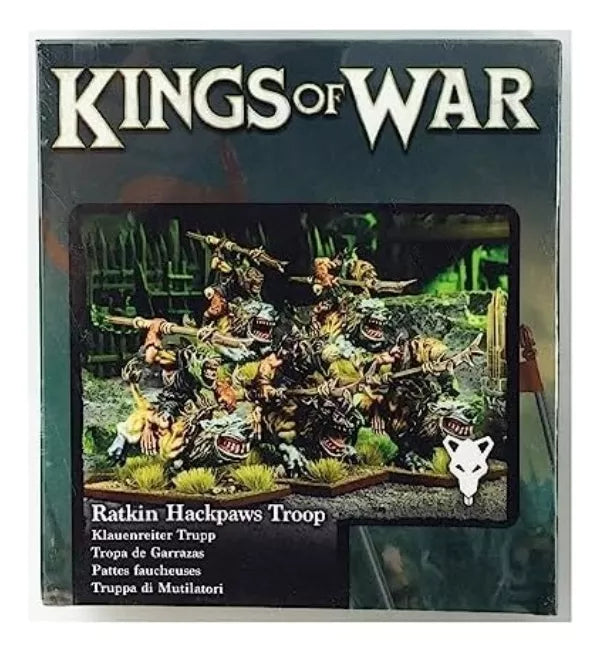 Mantic Kings Of War: Ratkin Hackpaws Troop