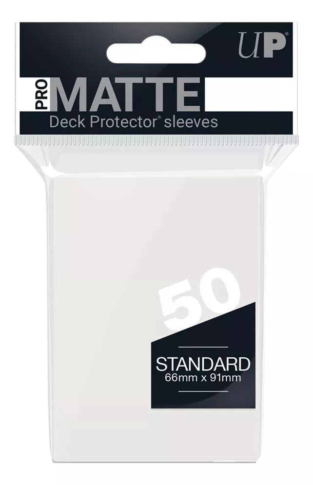 Ultra Pro Matte Micas Standard 66x91mm Transparentes Pack 50