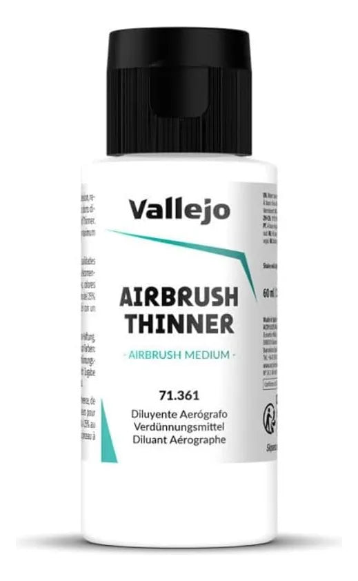Vallejo Diluyente Aerógrafo 60ml 71.361