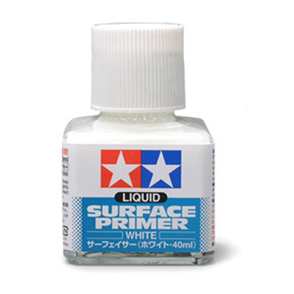 Tamiya 87096 Liquid Surface Primer Imprimación Blanco