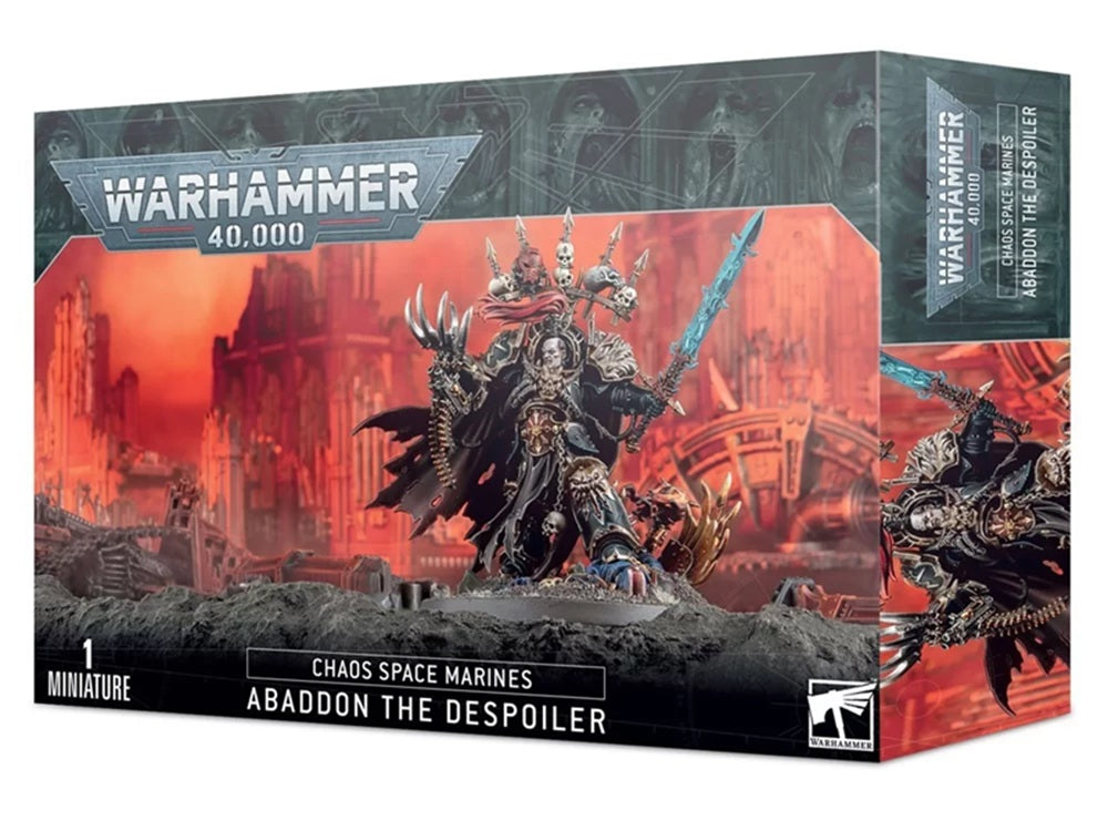 Games Workshop Wh40k Chaos Space Marines Abaddon The Despoiler