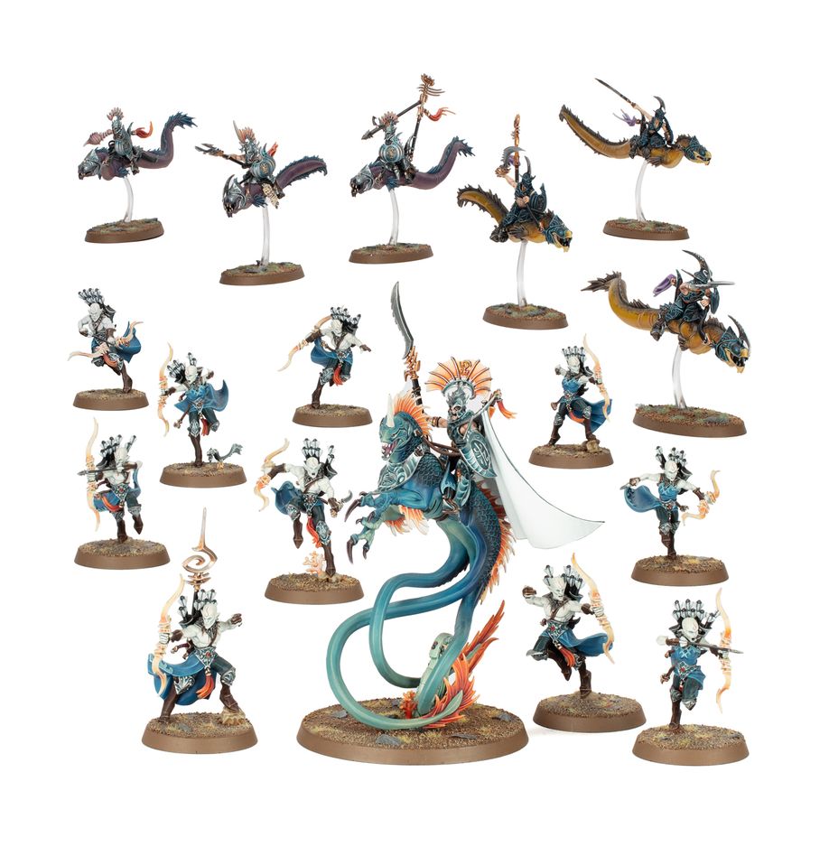 Games Workshop Warhammeraos Spearhead Idoneth Deepkin Akhelian Tide Guard