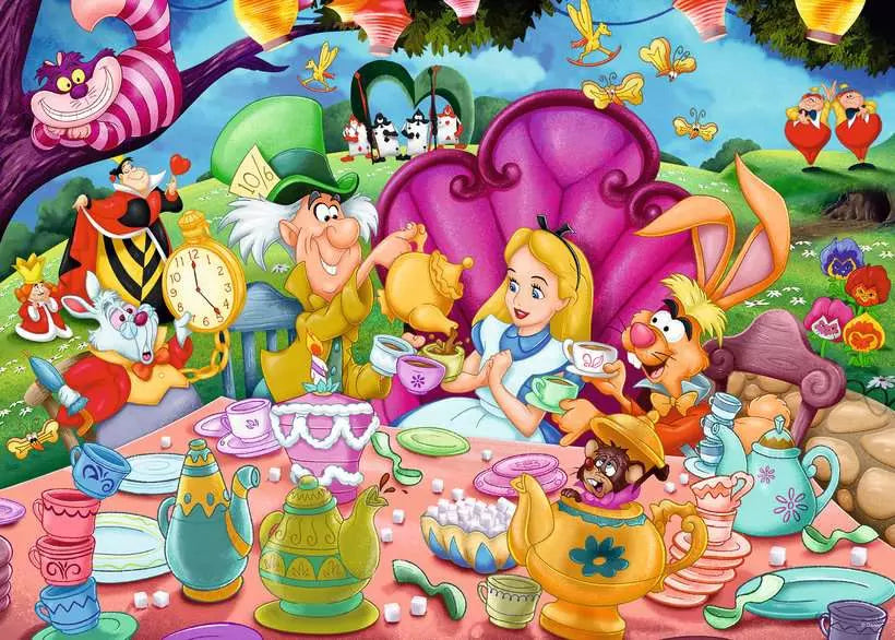 Ravensburger Rompecabezas Alicia En El País De Las Maravillas 1000 Pzas