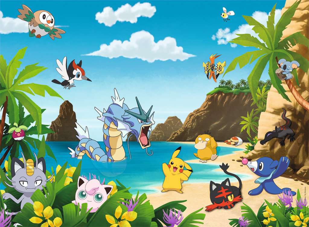 Ravensburger Rompecabezas Pokémon Alola 200 Pza