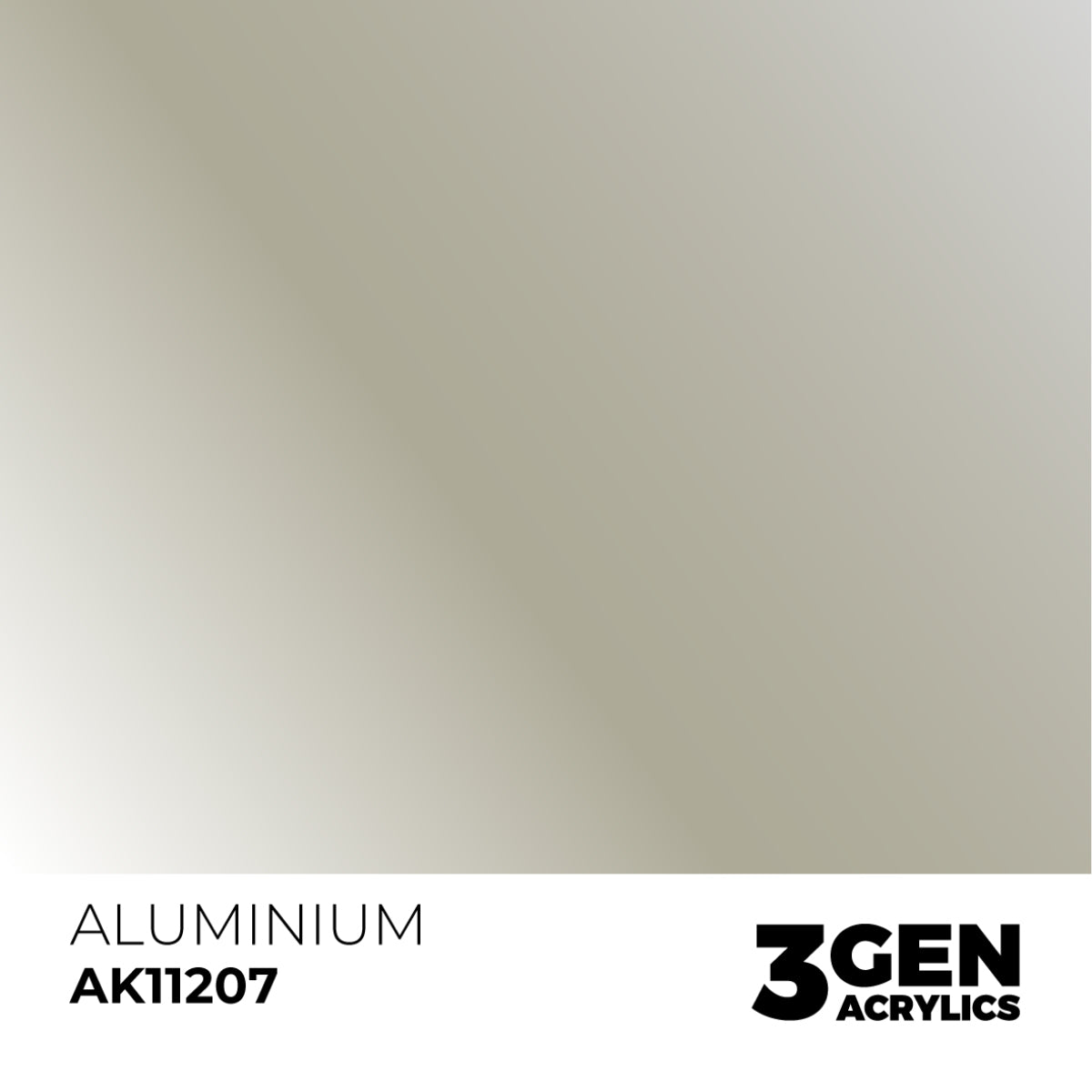Ak Pintura Acrílica Gama Metallic AK11207 Aluminium 18ml