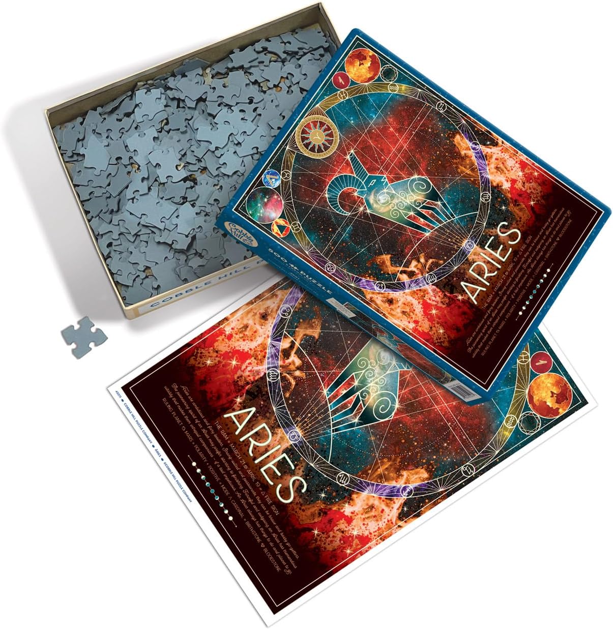 Cobble Hill Rompecabezas Zodiaco Aries 500 Pz